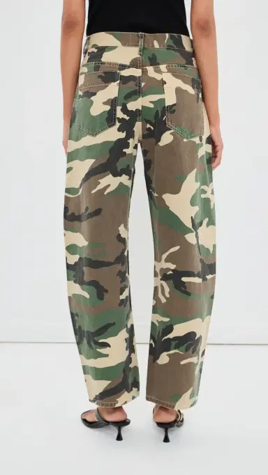 Nili Lotan Tribeca Pants Khaki Overdyed Camo | Thumbnail 3 Nili Lotan Tribeca Pants Khaki Overdyed Camo | Thumbnail 3