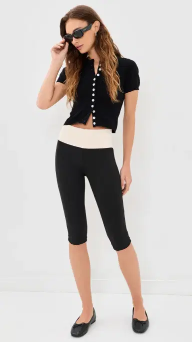 LIONESS Canyon Capris Noir | Thumbnail 5 LIONESS Canyon Capris Noir | Thumbnail 5