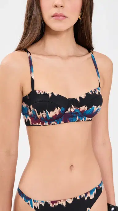 Ulla Johnson Zahara Bra Bikini Top Alloy | Thumbnail 2 Ulla Johnson Zahara Bra Bikini Top Alloy | Thumbnail 2