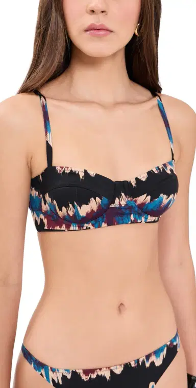 Ulla Johnson Zahara Bra Bikini Top Alloy | Thumbnail 1 Ulla Johnson Zahara Bra Bikini Top Alloy | Thumbnail 1