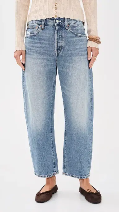 Madewell The Short Barrel-Leg Jeans Solstice Wash | Thumbnail 2 Madewell The Short Barrel-Leg Jeans Solstice Wash | Thumbnail 2