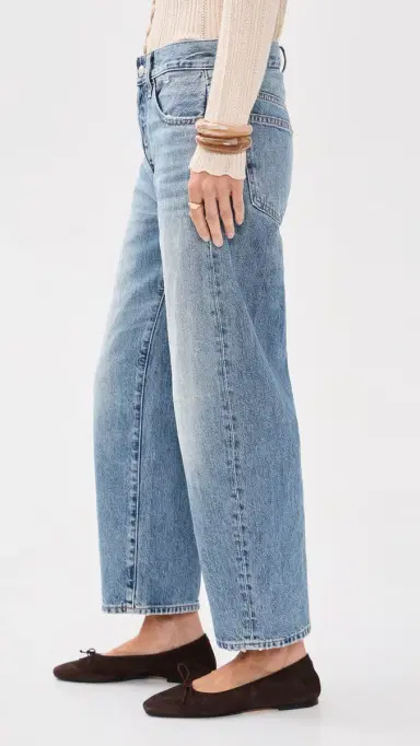 Madewell The Short Barrel-Leg Jeans Solstice Wash | Thumbnail 4 Madewell The Short Barrel-Leg Jeans Solstice Wash | Thumbnail 4
