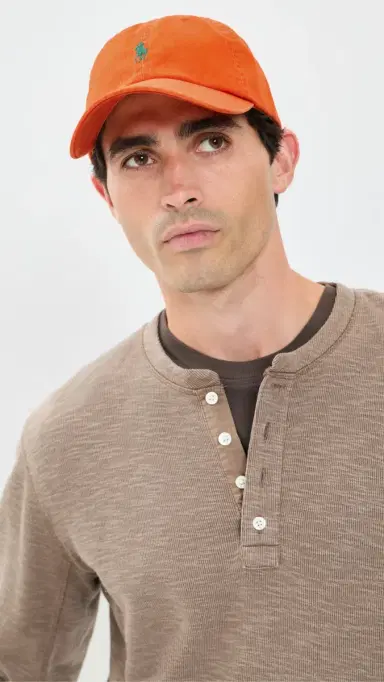 Polo Ralph Lauren Chino Sport Cap College Orange One Size | Thumbnail 4 Polo Ralph Lauren Chino Sport Cap College Orange One Size | Thumbnail 4