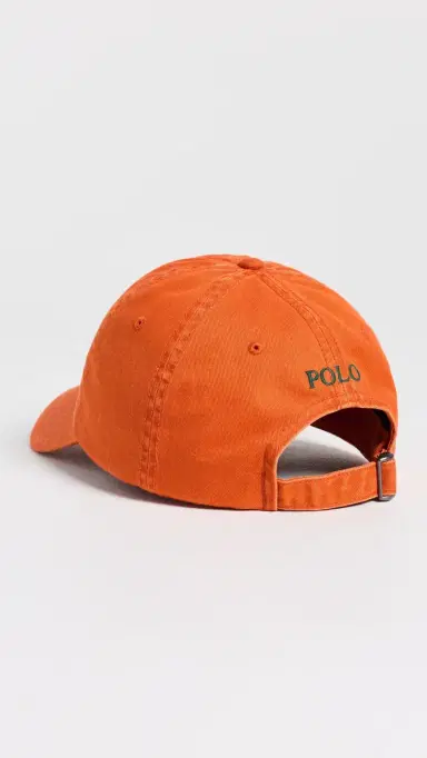 Polo Ralph Lauren Chino Sport Cap College Orange One Size | Thumbnail 5 Polo Ralph Lauren Chino Sport Cap College Orange One Size | Thumbnail 5