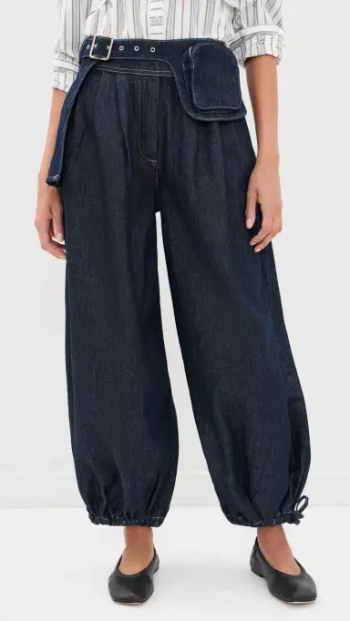 Damson Madder Mavi Balloon Jeans Indigo | Thumbnail 2 Damson Madder Mavi Balloon Jeans Indigo | Thumbnail 2