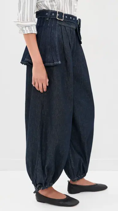 Damson Madder Mavi Balloon Jeans Indigo | Thumbnail 4 Damson Madder Mavi Balloon Jeans Indigo | Thumbnail 4