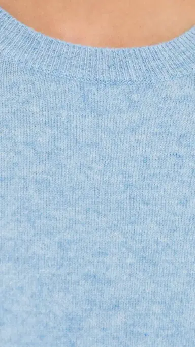 Veronica Beard hana Cashmere Sweater Pale Blue River Melange | Thumbnail 6 Veronica Beard hana Cashmere Sweater Pale Blue River Melange | Thumbnail 6