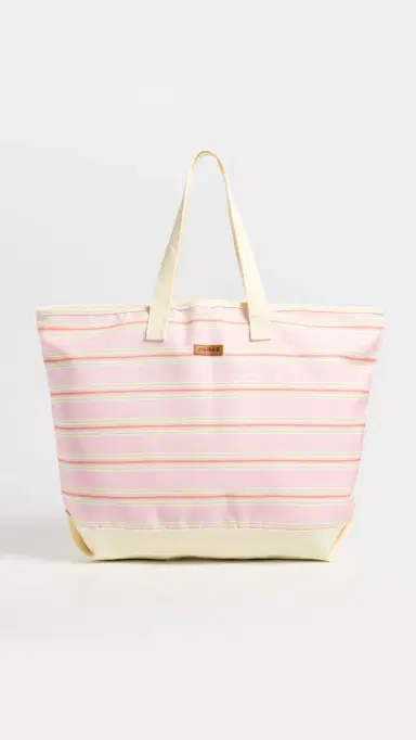 PARKE Oversized Striped Tote Rose Stripe One Size | Thumbnail 2 PARKE Oversized Striped Tote Rose Stripe One Size | Thumbnail 2