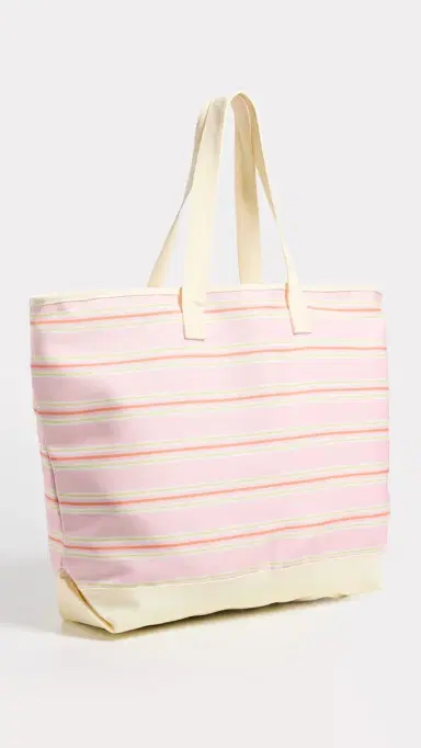 PARKE Oversized Striped Tote Rose Stripe One Size | Thumbnail 4 PARKE Oversized Striped Tote Rose Stripe One Size | Thumbnail 4