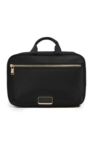 TUMI Madeline Cosmetic Bag Black/Gold One Size | Thumbnail 6 TUMI Madeline Cosmetic Bag Black/Gold One Size | Thumbnail 6