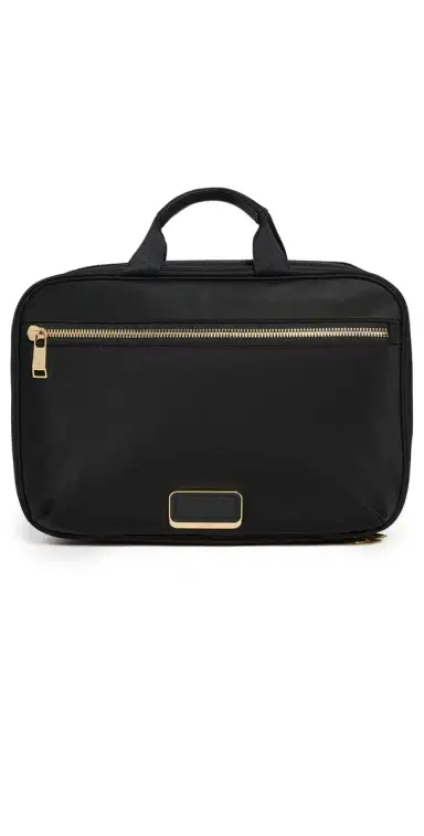 TUMI Madeline Cosmetic Bag Black/Gold One Size | Thumbnail 1 TUMI Madeline Cosmetic Bag Black/Gold One Size | Thumbnail 1
