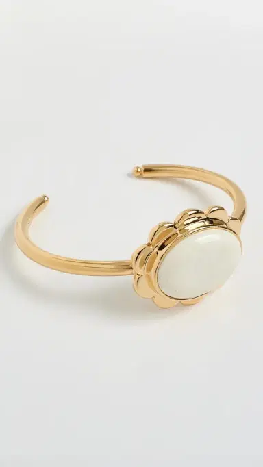 Isabel Marant Jonc Bracelet Ecru | Thumbnail 2 Isabel Marant Jonc Bracelet Ecru | Thumbnail 2
