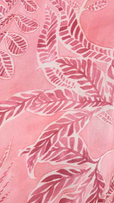 Poupette St Barth Kora Midi Dress Pink Calathea | Thumbnail 6 Poupette St Barth Kora Midi Dress Pink Calathea | Thumbnail 6
