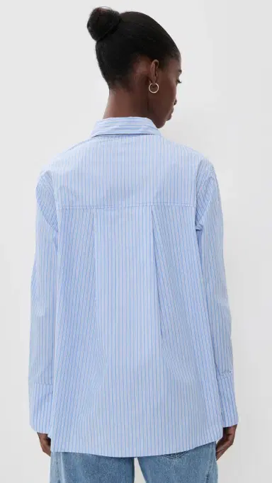 Baum und Pferdgarten Melinda Button Down Light Blue Stripe | Thumbnail 3 Baum und Pferdgarten Melinda Button Down Light Blue Stripe | Thumbnail 3