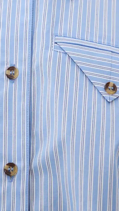 Baum und Pferdgarten Melinda Button Down Light Blue Stripe | Thumbnail 6 Baum und Pferdgarten Melinda Button Down Light Blue Stripe | Thumbnail 6