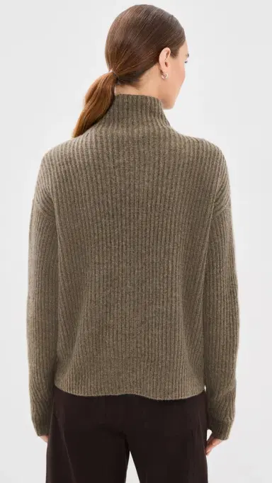 Le Kasha Verbier Cashmere Sweater Olive | Thumbnail 3 Le Kasha Verbier Cashmere Sweater Olive | Thumbnail 3