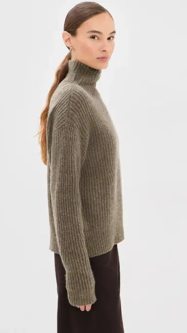 Le Kasha Verbier Cashmere Sweater Olive | Thumbnail 4 Le Kasha Verbier Cashmere Sweater Olive | Thumbnail 4