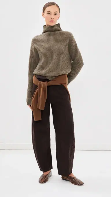 Le Kasha Verbier Cashmere Sweater Olive | Thumbnail 5 Le Kasha Verbier Cashmere Sweater Olive | Thumbnail 5