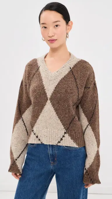 Altuzarra Parish Sweater Cocoa | Thumbnail 2 Altuzarra Parish Sweater Cocoa | Thumbnail 2