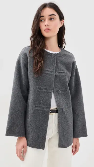 ALIGNE Anouk Jacket Grey Marl | Thumbnail 2 ALIGNE Anouk Jacket Grey Marl | Thumbnail 2