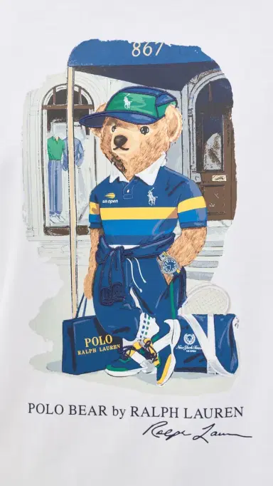 Polo Ralph Lauren x U Open Polo Bear Tee White | Thumbnail 6 Polo Ralph Lauren x U Open Polo Bear Tee White | Thumbnail 6