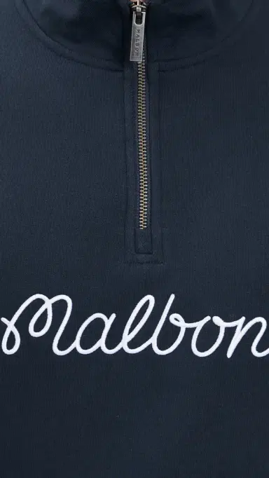 Malbon Collegiate Sweatshirt Navy | Thumbnail 6 Malbon Collegiate Sweatshirt Navy | Thumbnail 6