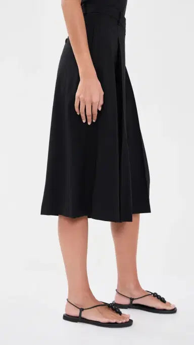 Theory Front Wrap Pants Black | Thumbnail 4 Theory Front Wrap Pants Black | Thumbnail 4