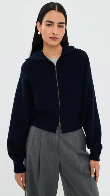 Lisa Yang Lilia Hooded Zip Cashmere Cardigan | Thumbnail 2 Lisa Yang Lilia Hooded Zip Cashmere Cardigan | Thumbnail 2