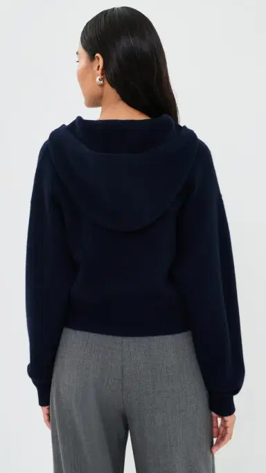 Lisa Yang Lilia Hooded Zip Cashmere Cardigan | Thumbnail 3 Lisa Yang Lilia Hooded Zip Cashmere Cardigan | Thumbnail 3