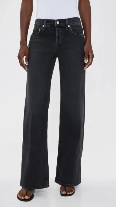 RE/DONE Laurel Jeans Washed Noir | Thumbnail 2 RE/DONE Laurel Jeans Washed Noir | Thumbnail 2