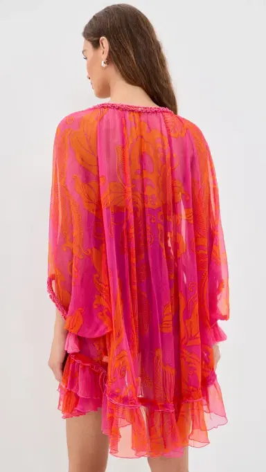 Poupette St Barth Poncho Nava Coverup Dress | Thumbnail 3 Poupette St Barth Poncho Nava Coverup Dress | Thumbnail 3