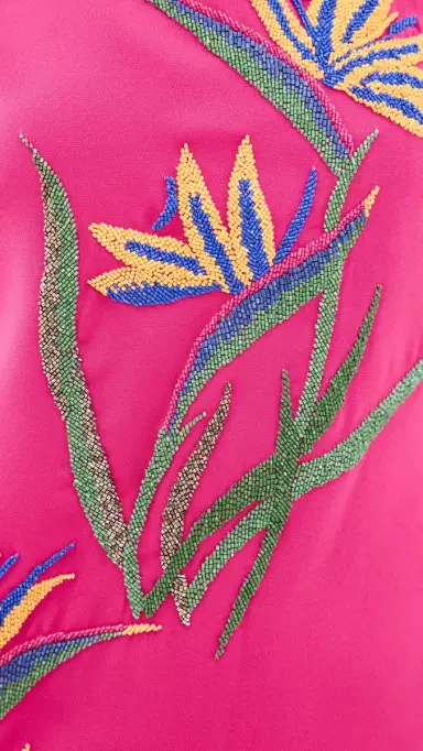 Yellow the Label Bird of Paradise Dress Fuchsia | Thumbnail 6 Yellow the Label Bird of Paradise Dress Fuchsia | Thumbnail 6