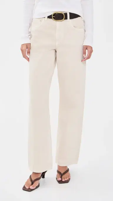 Citizens of Humanity Lindz Straight Jeans Almondette | Thumbnail 2 Citizens of Humanity Lindz Straight Jeans Almondette | Thumbnail 2