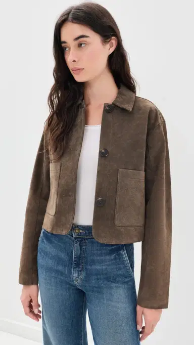 BLANKNYC Black Coffee Suede Jacket | Thumbnail 2 BLANKNYC Black Coffee Suede Jacket | Thumbnail 2