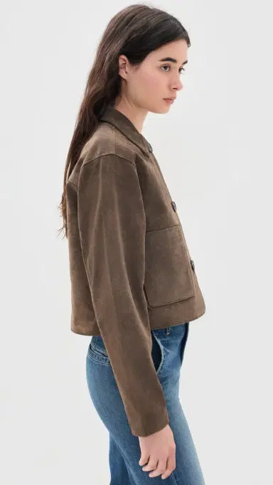 BLANKNYC Black Coffee Suede Jacket | Thumbnail 4 BLANKNYC Black Coffee Suede Jacket | Thumbnail 4