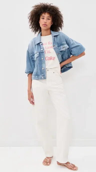 RE/DONE Classic Tee Diet Coke Vintage White | Thumbnail 5 RE/DONE Classic Tee Diet Coke Vintage White | Thumbnail 5