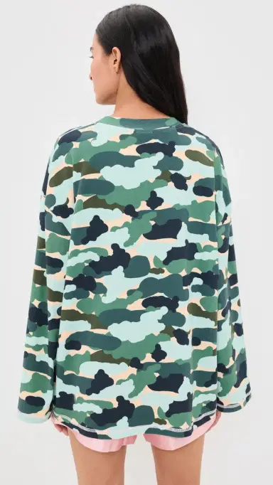 Ciao Ciao Vacation Camo Hibiscus peedway Tee Green Camo | Thumbnail 3 Ciao Ciao Vacation Camo Hibiscus peedway Tee Green Camo | Thumbnail 3
