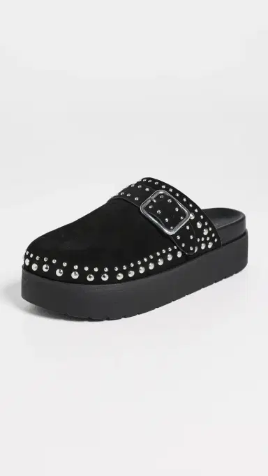 Free People Cayatana Suede Studded Mules Black Suede | Thumbnail 2 Free People Cayatana Suede Studded Mules Black Suede | Thumbnail 2
