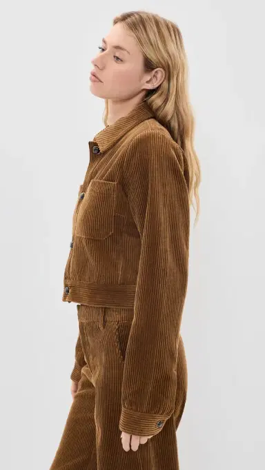 Frame The Small Corduroy Jacket | Thumbnail 4 Frame The Small Corduroy Jacket | Thumbnail 4