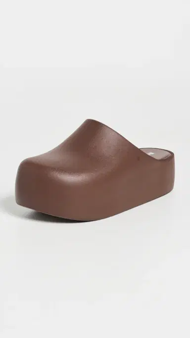 Melissa Free Platform Clogs Brown | Thumbnail 2 Melissa Free Platform Clogs Brown | Thumbnail 2