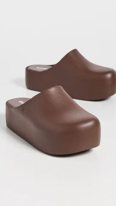 Melissa Free Platform Clogs Brown | Thumbnail 5 Melissa Free Platform Clogs Brown | Thumbnail 5