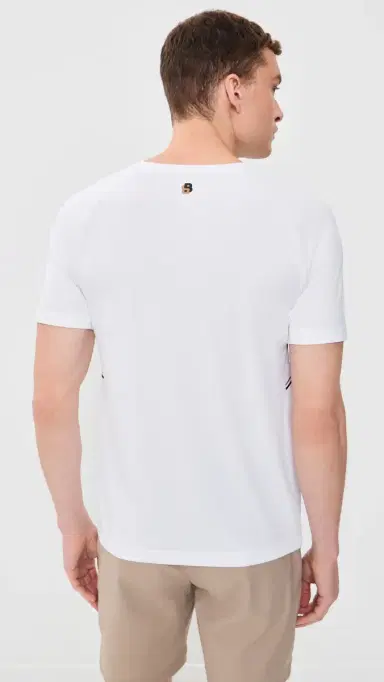 BOSS Active lim-Fit T-Shirt White | Thumbnail 3 BOSS Active lim-Fit T-Shirt White | Thumbnail 3