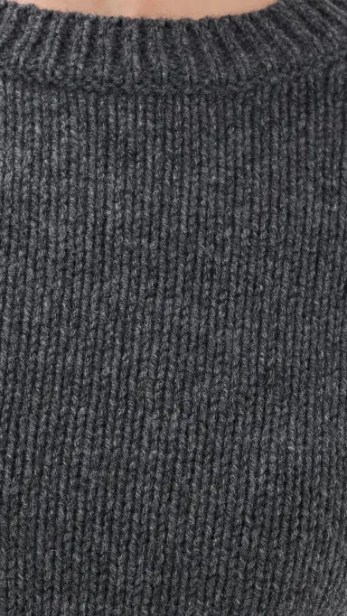 Nili Lotan Laurel Sweater Dark Charcoal elange | Thumbnail 6 Nili Lotan Laurel Sweater Dark Charcoal elange | Thumbnail 6