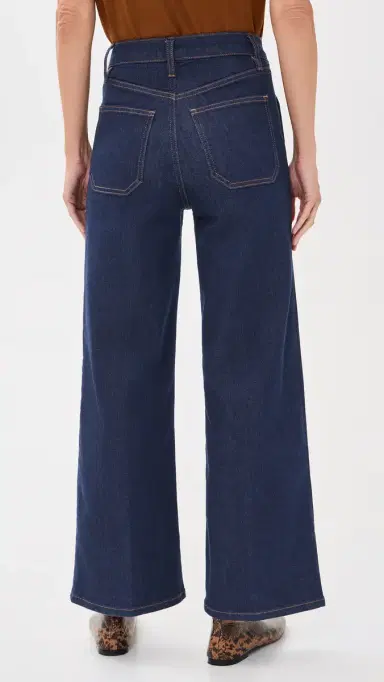 FRAME Le Pixie Slim Petite Palazzo Jeans Rinse | Thumbnail 3 FRAME Le Pixie Slim Petite Palazzo Jeans Rinse | Thumbnail 3