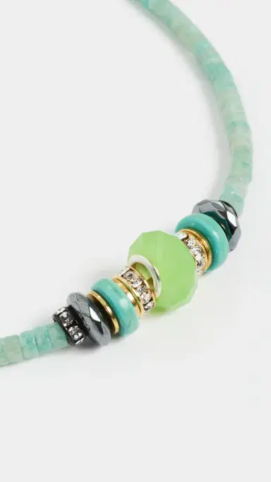 Elizabeth Cole Marnie Necklace Pacific Opal | Thumbnail 4 Elizabeth Cole Marnie Necklace Pacific Opal | Thumbnail 4