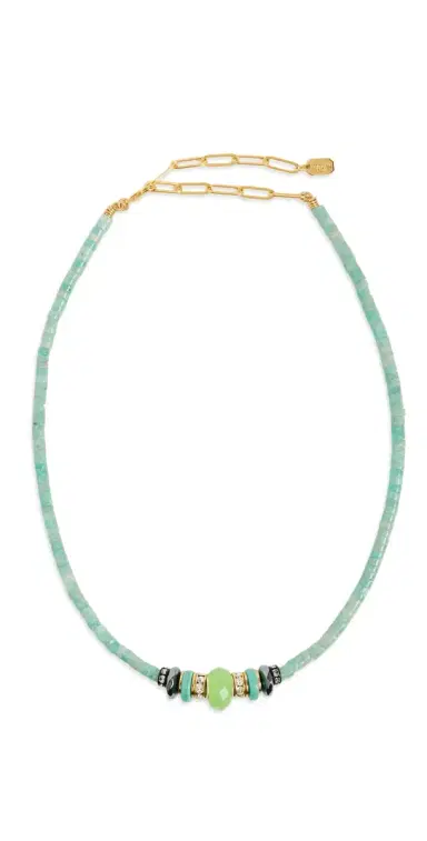 Elizabeth Cole Marnie Necklace Pacific Opal | Thumbnail 1 Elizabeth Cole Marnie Necklace Pacific Opal | Thumbnail 1