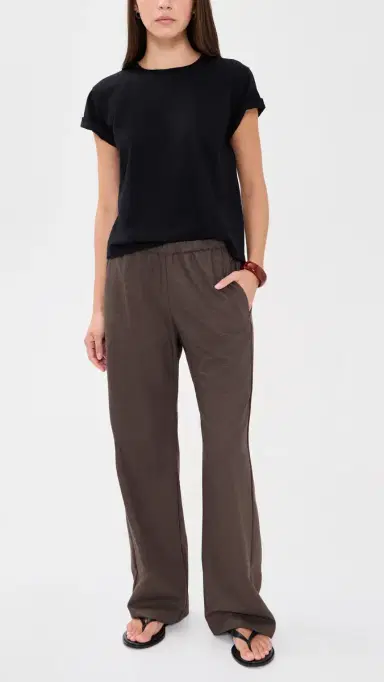 ENZA COSTA Everywhere Suit Pants Brown Heather | Thumbnail 5 ENZA COSTA Everywhere Suit Pants Brown Heather | Thumbnail 5
