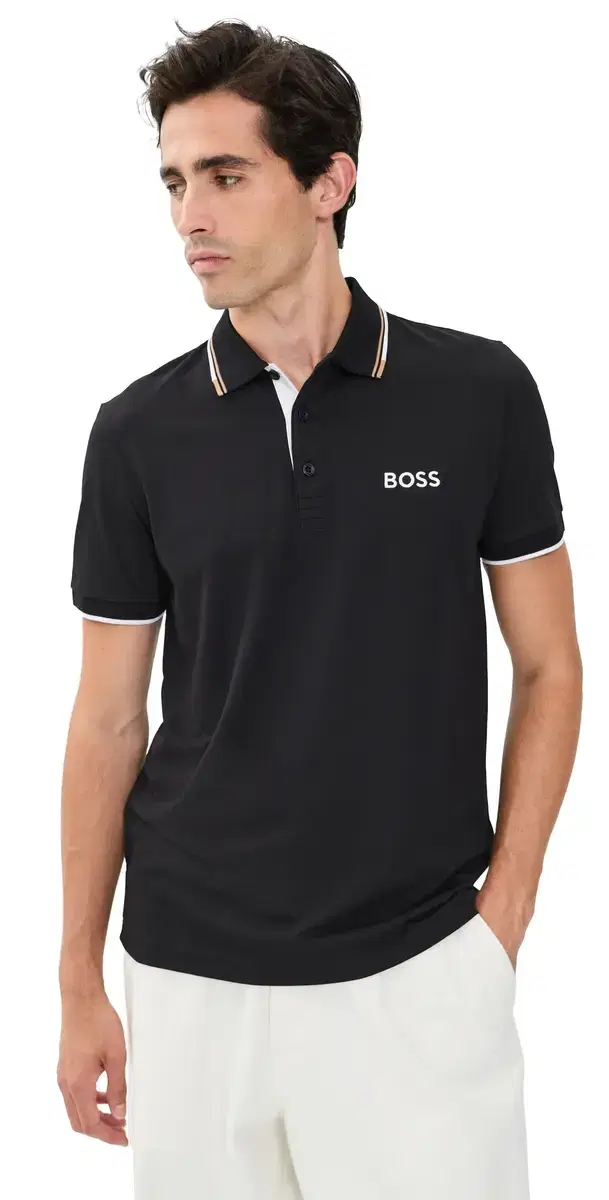 Paddy Pro Polo Shirt Black Paddy Pro Polo Shirt Black