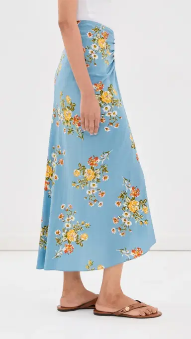 Veronica Beard Limani Skirt BLUE RIVER MULTI | Thumbnail 4 Veronica Beard Limani Skirt BLUE RIVER MULTI | Thumbnail 4