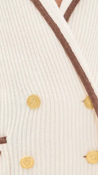 L'AGENCE Ranch Knit Blazer /Dk Cappuccino | Thumbnail 6 L'AGENCE Ranch Knit Blazer /Dk Cappuccino | Thumbnail 6